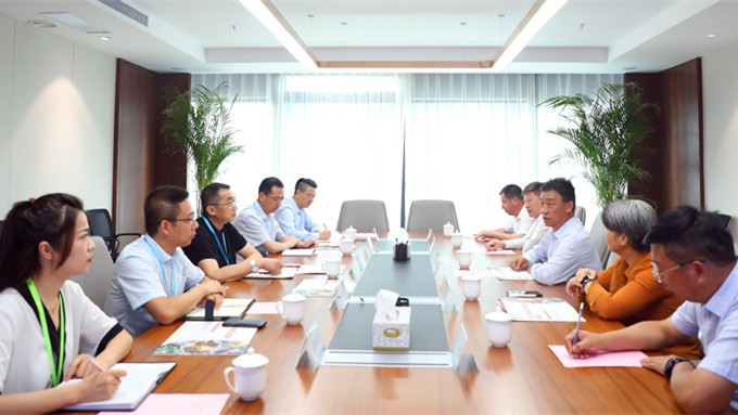 臨夏州委常委、宣傳部長王建華一行來甘肅文旅集團推介洽談文旅項目